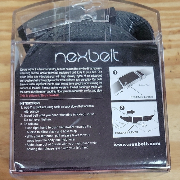 Nexbelt Titan Grey Gun Belt - Picture 4 of 7